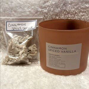 Bath and Body Works Cinnamon Spiced Vanilla Leftover Wax Melts